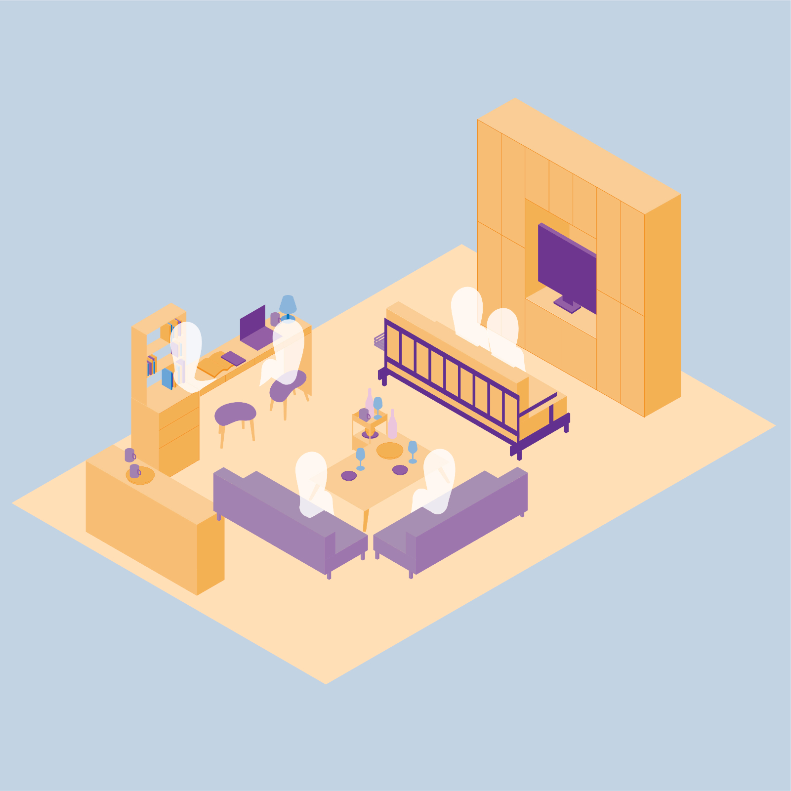Isometric Halloween